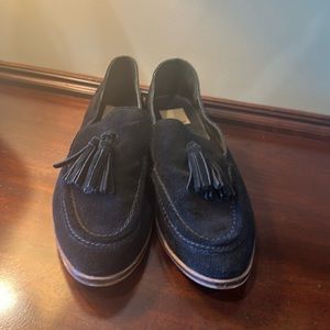 Dolce Vita Black Suede Tassel Loafer 8.5